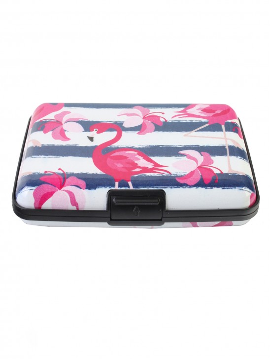 Flamingo Pattern Credit Card Wallet